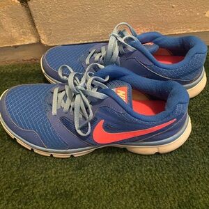 Nike Flex experience RN 3 blue and pink sneakers size US 7